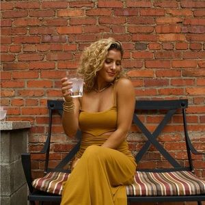 Free people dress. Color brown. Size 4